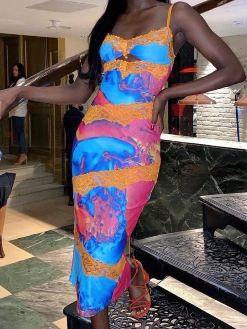 LAST CALL Tiger Mist Yvetta Dress